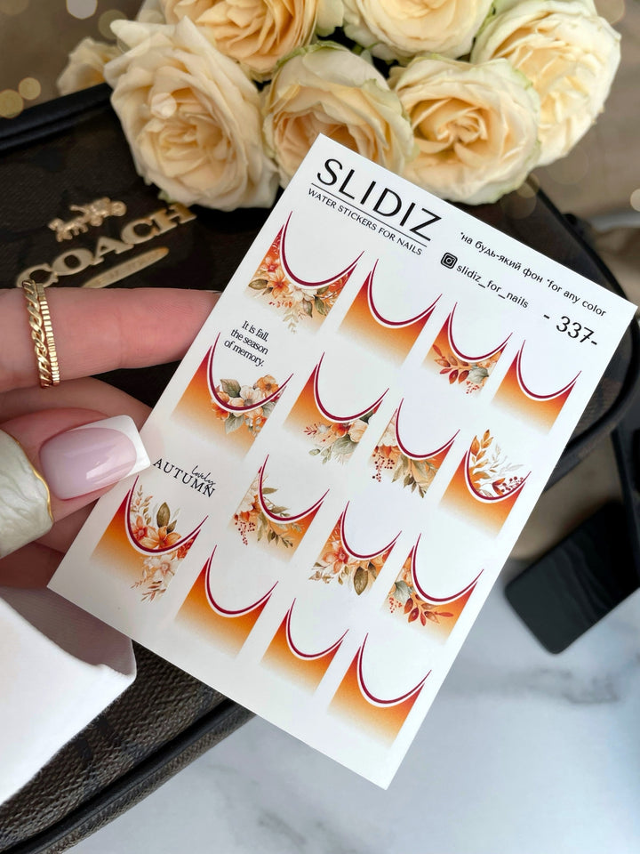 SLIDING WATER DECAL N°297