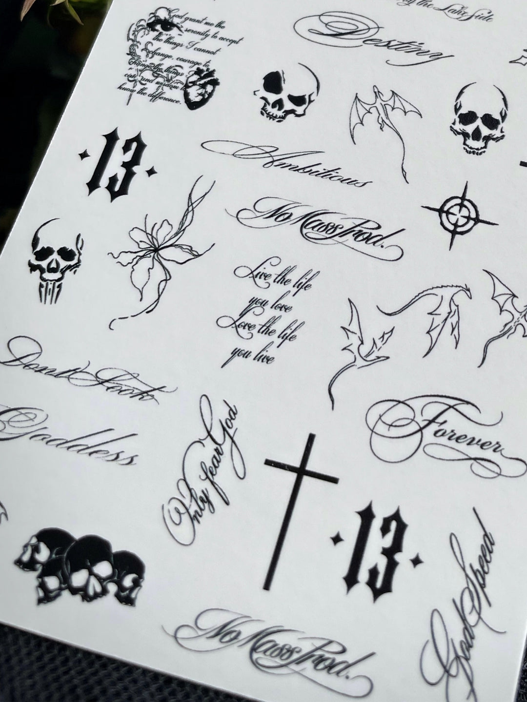 SLIDING WATER DECAL N°297