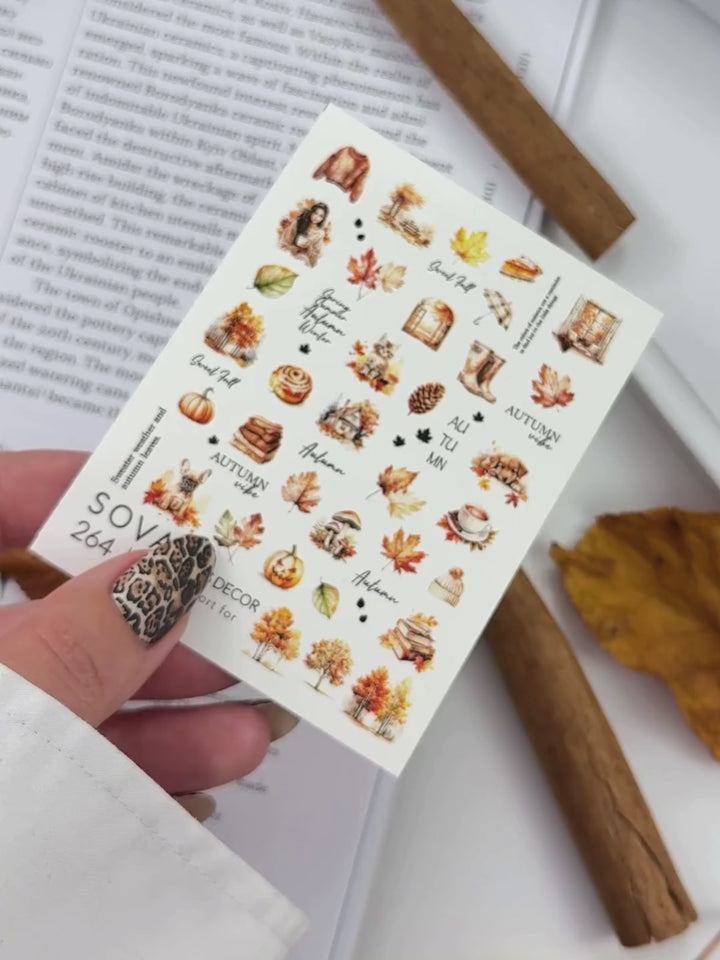 SOVA WATER STICKER N°269