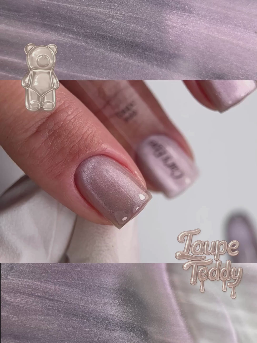 TAUPE TEDDY GEL POLISH TPO & HEMA FREE