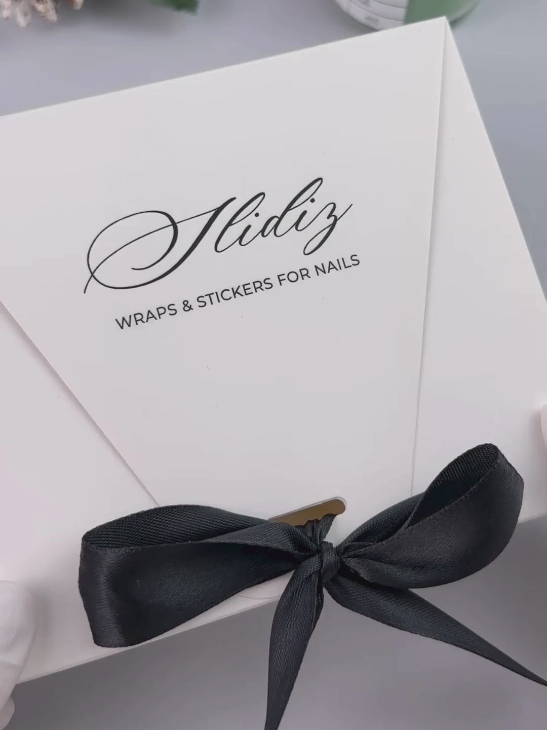 SLIDIZ WATER STICKER CON FOIL ARGENTO N°345