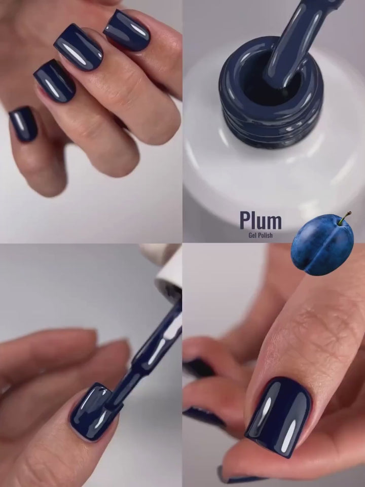 PLUM GEL POLISH TPO & HEMA FREE