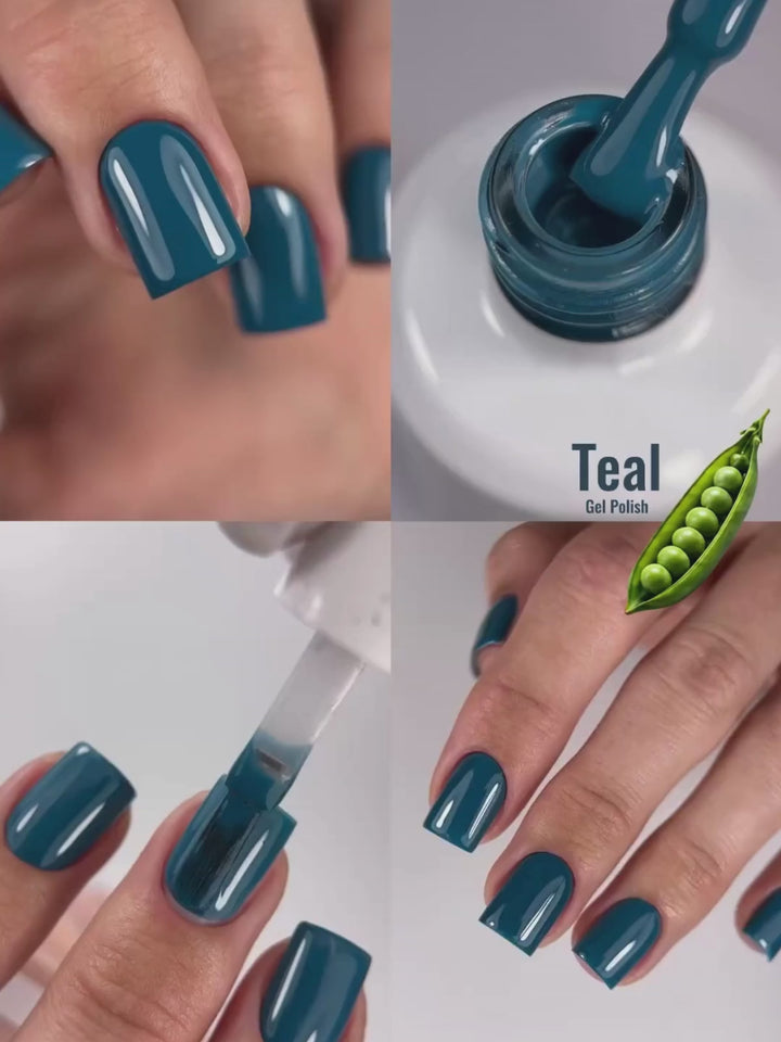 TEAL GEL POLISH TPO & HEMA FREE