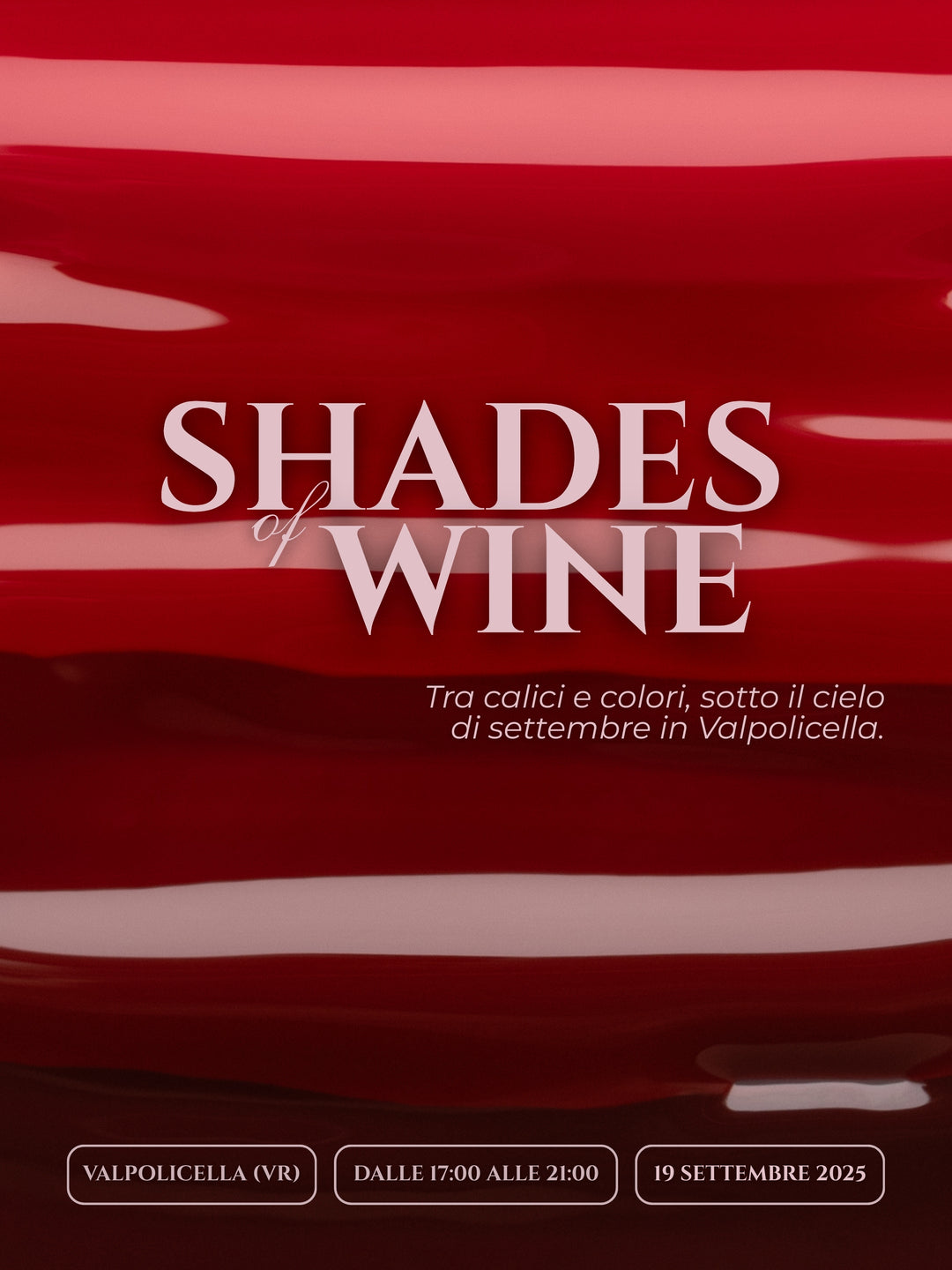 SHADES OF WINE - 19 SETTEMBRE 2025 - EVENTO
