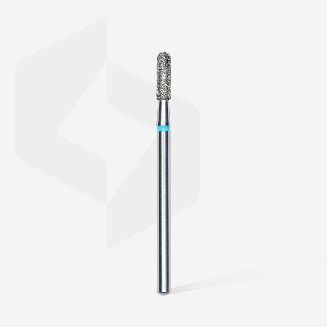 PUNTA DIAMANTE CILINDRO TONDO BLU DIAMETRO 2,3MM STALEKS FA30B023/8