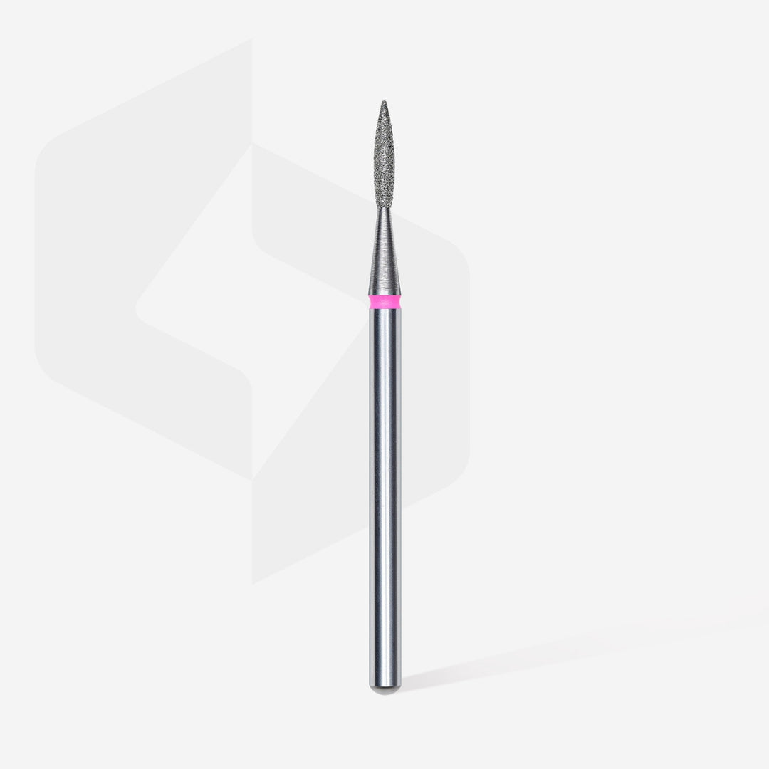 PUNTA DIAMANTE FIAMMA APPUNTITA ROSSA DIAMETRO 1,6MM STALEKS FA11R016/8