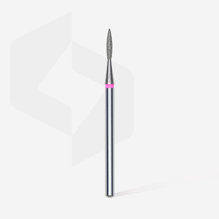 PUNTA DIAMANTE FIAMMA APPUNTITA ROSSA DIAMETRO 1,6MM STALEKS FA11R016/8