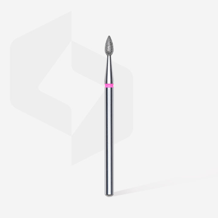 PUNTA DIAMANTE GOCCIA ROSSA DIAMETRO 2,3MM STALEKS FA40R023/5
