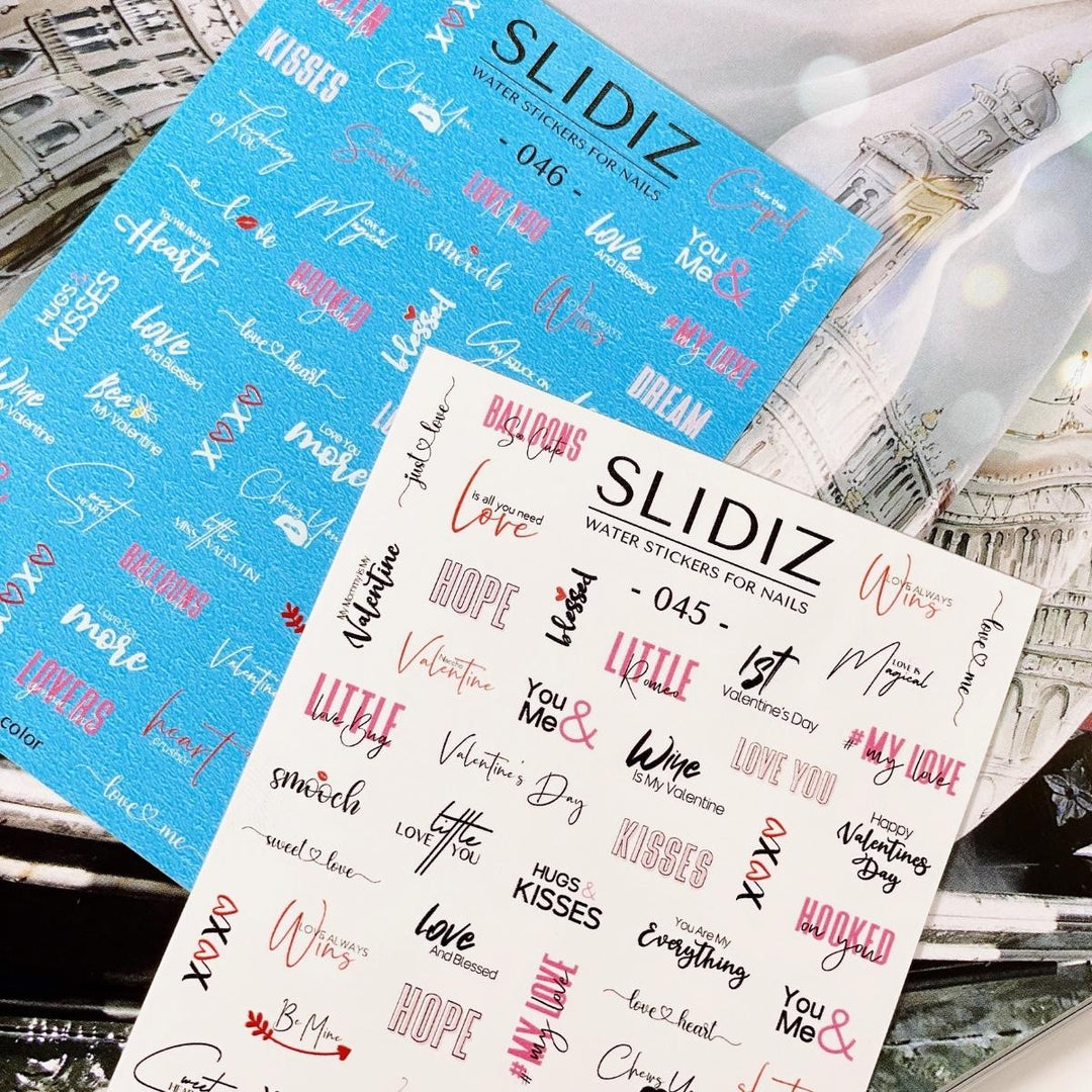 SLIDIZ WATER DECAL N°046